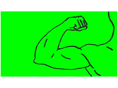 Arm Flexing Muscle Drawing 2D Animation 1080p 2d animation animated animation arm exercise fist fitness flex flexing hand hd high definition male motion graphics muscle physical physique strength strong