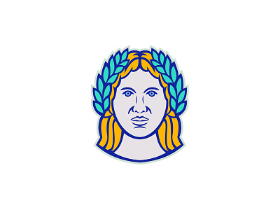 Ceres Roman Agricultural Deity Mascot