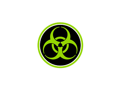 Biohazard Symbol Circle