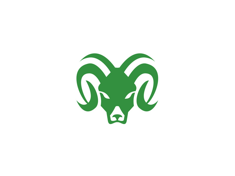 Bighorn Sheep Ram Head Front Icon by Aloysius Patrimonio on Dribbble