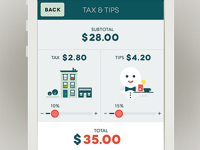 Bill-Splitting App - Tax & Tips