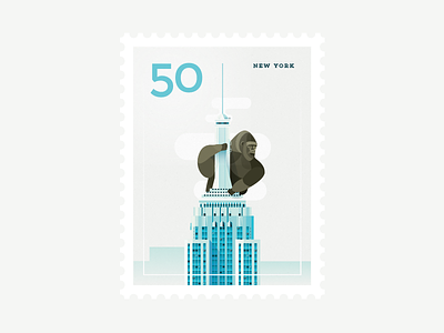 Stamp : Cities #1 - New York