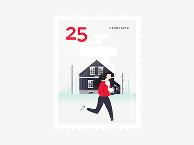 Stamp : Cities #3 - Reykjavik