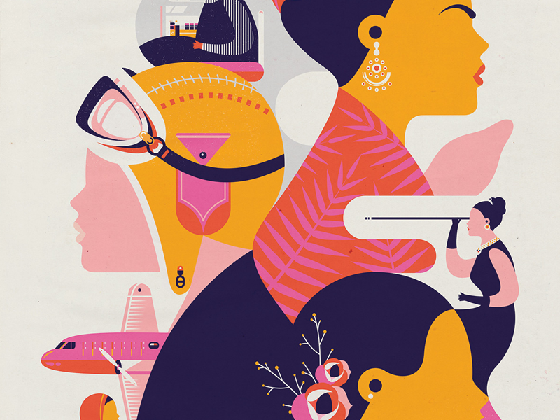 Phenomenal Women by Elen Winata on Dribbble