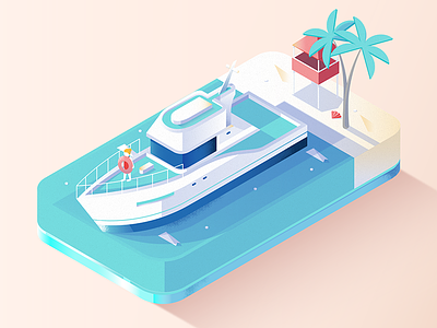Low Poly - Yacht