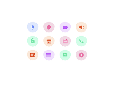 Icons product ui ui ux design vector web