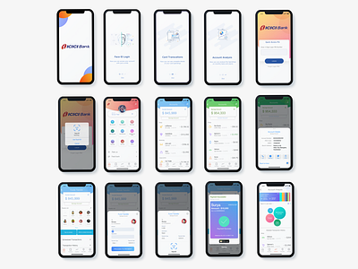 Re-Design of mobile banking app interactions principle sketch uidesign userresearch ux