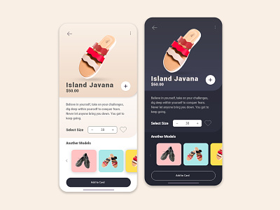 Shoes Store App UI