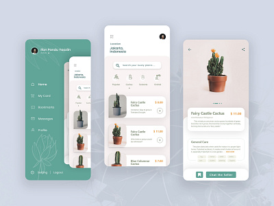 Cactus Shop App Exploration