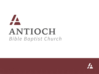 Antioch Bible Baptist Church antioch baptist bible branding church cross design graphic icon logo religious