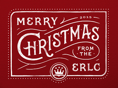 Christmas Card Lettering card christmas drawing erlc holidays lettering merry red sketch typography vintage