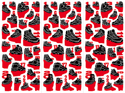 Jordan Posters drawing jordan marker nike pattern poster shadow shoe sketch sneaker