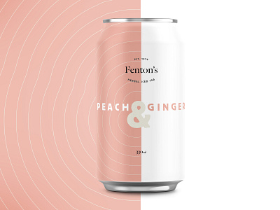 Peach & Ginger Ice Tea