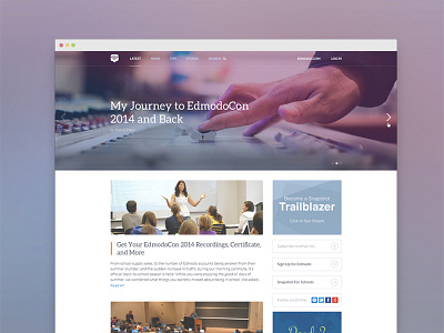 Blog Design blog edmodo filter image layout school teacher