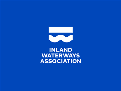 Inland Waterways Association (UK) brand identity canals charity concept logo london marine narrowboat river uk