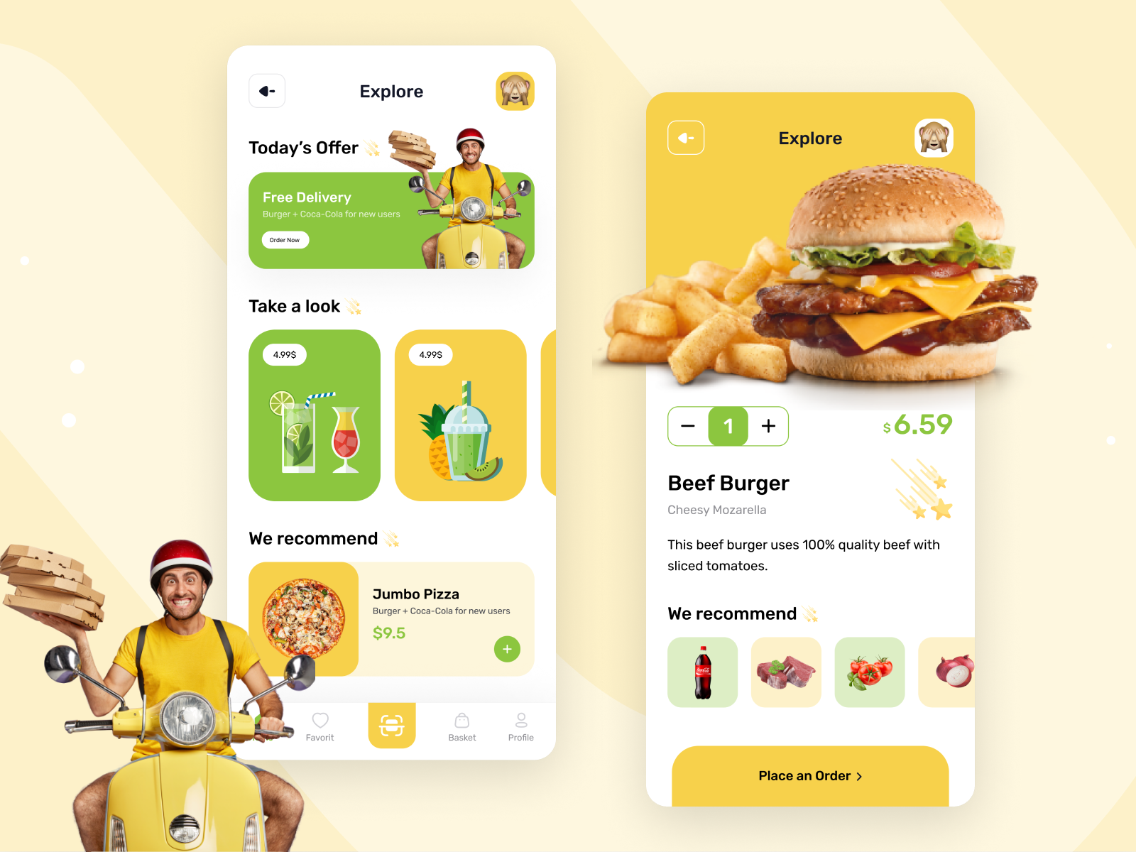 Food App 🍔 By Shadhin Lablu 👨🏻‍💻 On Dribbble