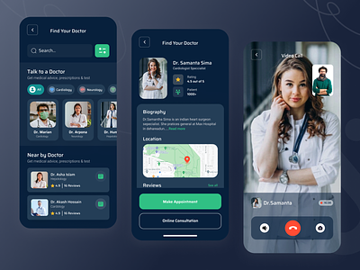 Online Doctor App 👩🏽‍⚕️ audio call best shot chat doctor app doctor list medical app medicine ap near by doctor near by farmacy near by hospital online doctor online medicine subscripition tredny design video call