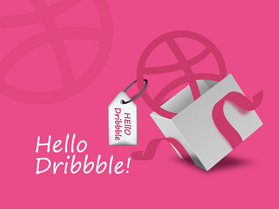 Hello, dribbble dribbble first shot