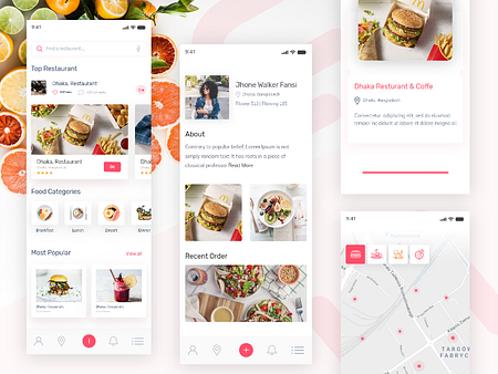 Restaurant App by Shadhin lablu 👨🏻‍💻 on Dribbble