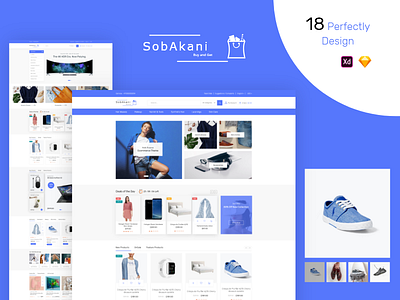 SobAkani Ecommerce Template