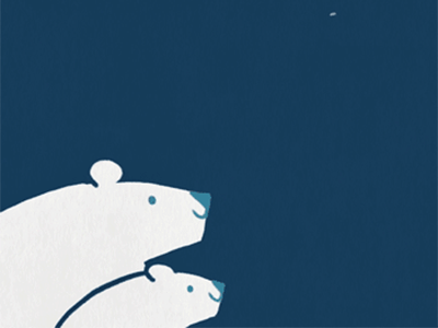 Polar bears, brrr gif illustration polar bears snow