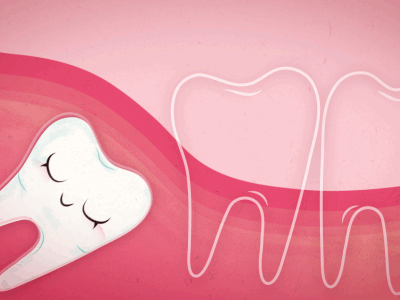 Please stop... dental gif illustration kawaii tooth vector illustration wisdom teeth
