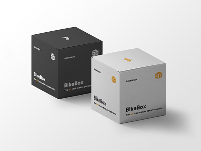 BikeBox - the kit that makes you cycle safe bike biking box boxes cycle design logo package packagedesign productdesign safe travel