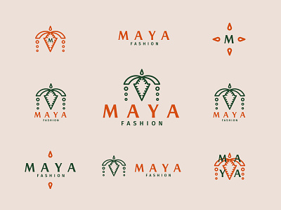 MAYA fashion - logos and marks