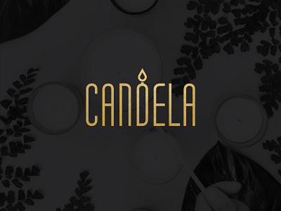 Candela branding candle candle manufacturer graphic design icon light logo logo design logos logotype luxurious mark scented candles visual identity