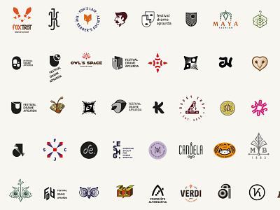 Logofolio 1 (2017 - 2021) avatar design graphic design icon logo logofolio logotype mark visual identity