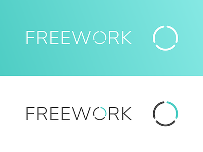 Freework Logo branding freelancer freework logo