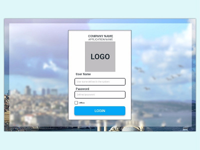 Login Page login login design ui design