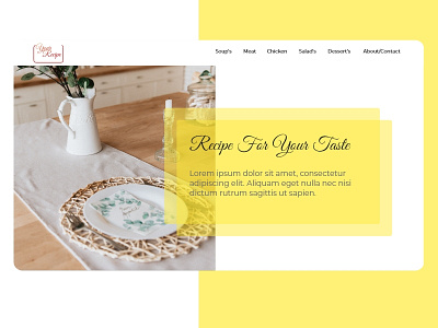 Homepage Practice typography uidesign website design