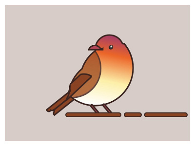 Weekly Warm-Up - Animal Icon Bird