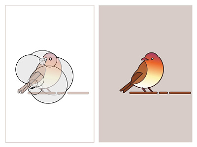 Bird Icon animal bird golden ratio gravitdesigner icon