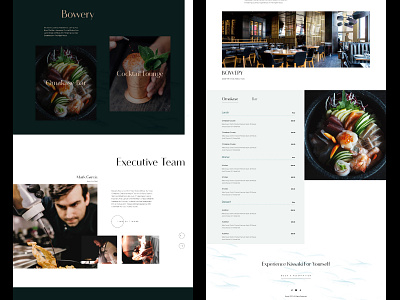 Kissaki design desktop figma layout minimal restaurant typography ui ux web website