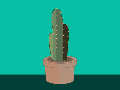 Cactus! cactus colors illustration vector