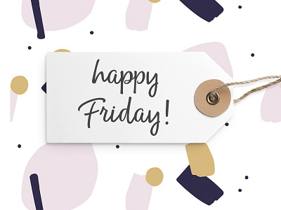 Happy Friday! collage illustrator packaging patterns presentation seamless vectors