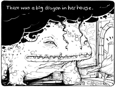 Big Towers characters comic dragon illustration webcomic