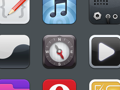 Flurry Extras 4 icons mac rounded square