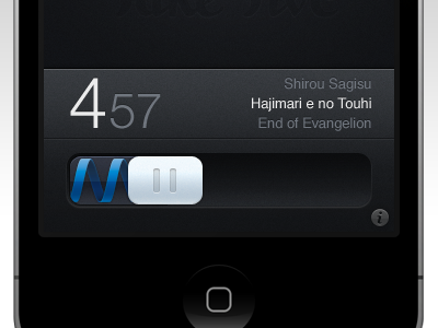 Take Five iconfactory interface iphone music ui