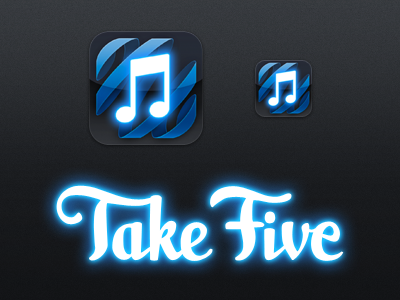 Take Five Logo and Icon icon iconfactory logo type ui