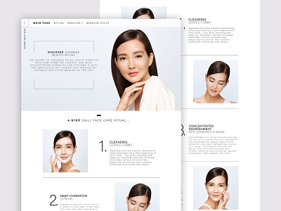 AVON landing page design