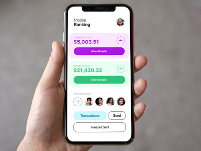 Banking App app branding design flat ios ios app minimal mobile app mobile design mobile ui ui ui design ui inspiration ux