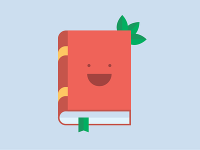 Book book character illustration