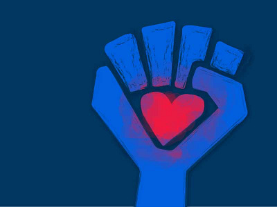 Advocacy Center of Tompkins County activism bright fist heart icon strength ui unite