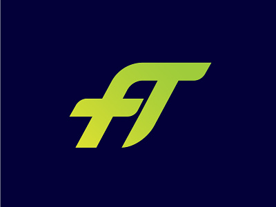 Fit Ligature brand fit fitness gradient ligature logo
