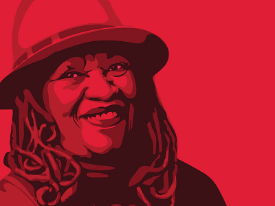 Toni Morrison Illustration