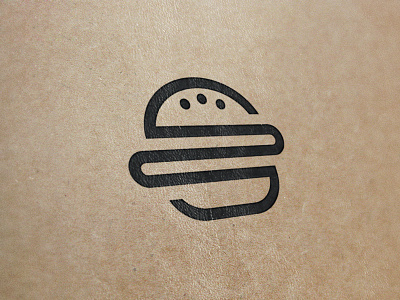 Burger + Books book brand burger delivery fast food food hamburger identity logo wizmaya