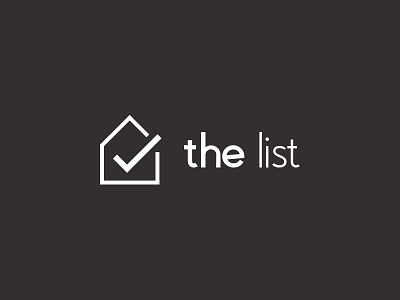 The List house icon logo